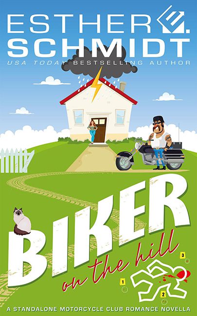 Biker on the Hill – Esther E. Schmidt